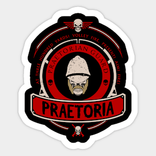 PRAETORIA - CREST EDITION Sticker